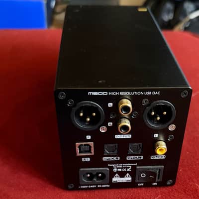 SMSL M500 Mk1 Es9038 Dac - Headphone Amplifier - Black image 2