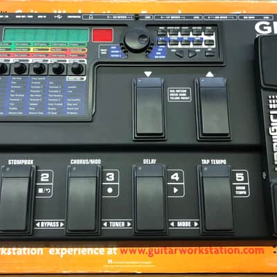 Digitech GNX3000 Guitar Workstation 2005 - Matte Black -USA image 1
