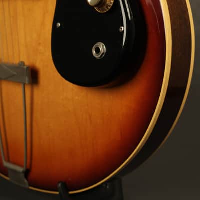 all original 1965 Gibson ES-120T Sunburst wide nut width image 9