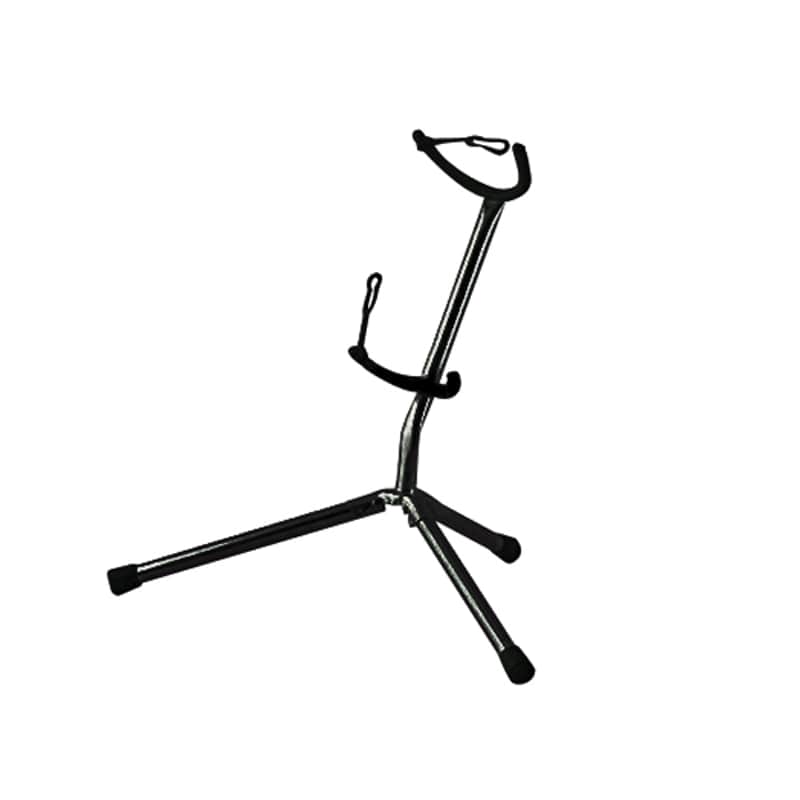 Alto or Tenor Sax Black Tubular Stand image 1