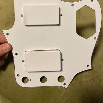 EMG 81-60 active guitar pickups fender jaguar loaded pickguard image 1