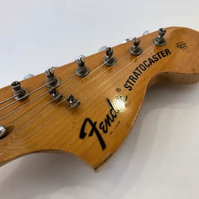 Fender Stratocaster with 3-Bolt Neck, Maple Fretboard 1976 Gold Sparkle image 15