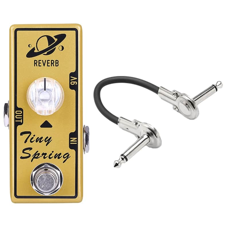 New Tone City Tiny Spring V2 Spring Reverb Mini Guitar Effects Pedal image 1