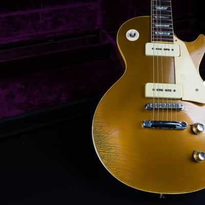Gibson Les Paul Deluxe 1969 (early 1pcs Body!) - Goldtop image 17