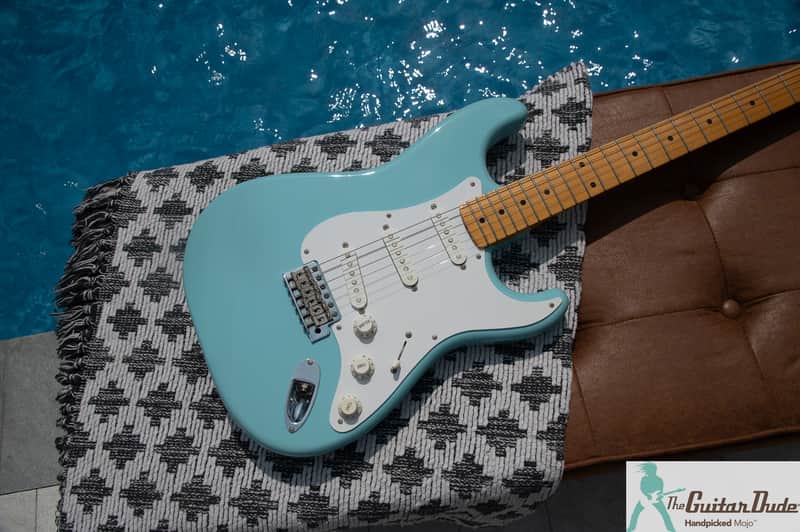 Fender ST-57 MIJ '57 Stratocaster Reissue - Sonic Blue - Made in Japan Pro Set Up w Perfect Frets/Action/Intonation! image 1