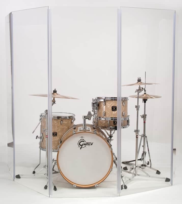 Gibraltar GDS-5 Drum Shield 5.5X10' 5 Panel image 1