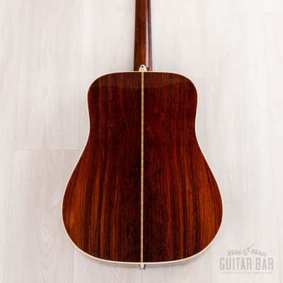 1968 Martin D-28 Vintage Dreadnought Acoustic Guitar, Brazilian Rosewood w/ Case image 3
