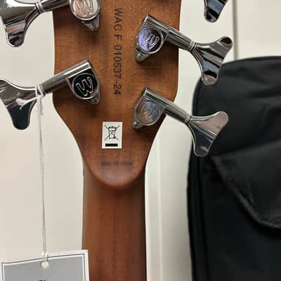Warwick  Rockbass Alien Standard 5 String Acoustic Electric Bass - Natural image 5