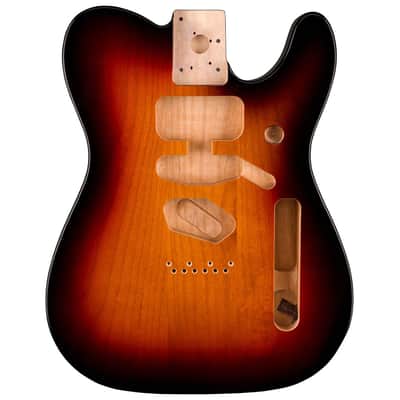Used Fender Deluxe Series Telecaster SSH Alder Body - 3-Color Sunburst image 1