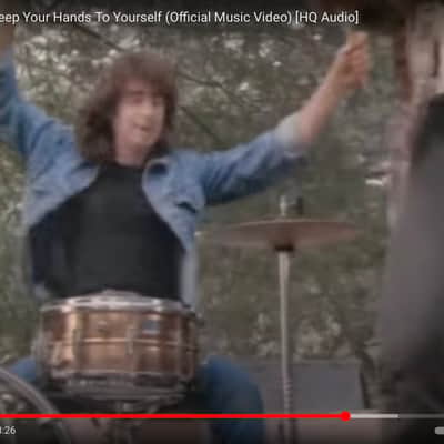 Georgia Satellites/Mauro Magellan “Keep Your Hands To Yourself” Ludwig Drum Set. image 24