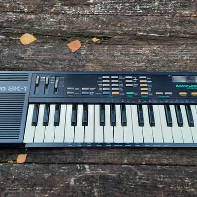 Casio SK-1 32-Key Sampling Keyboard 1986 - Black image 2