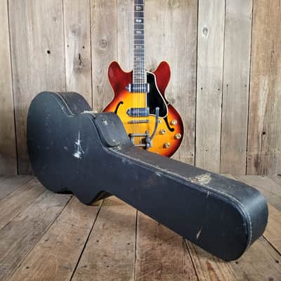 Gibson ES-330 with Factory Bigsby - All Original 1966 - Sunburst image 24