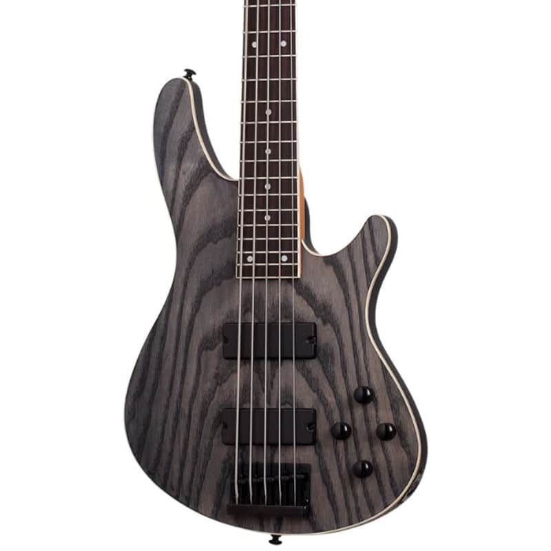 Schecter 3973-SHC C-5 Standard 5 String RH Electric Bass - Charcoal Satin image 1
