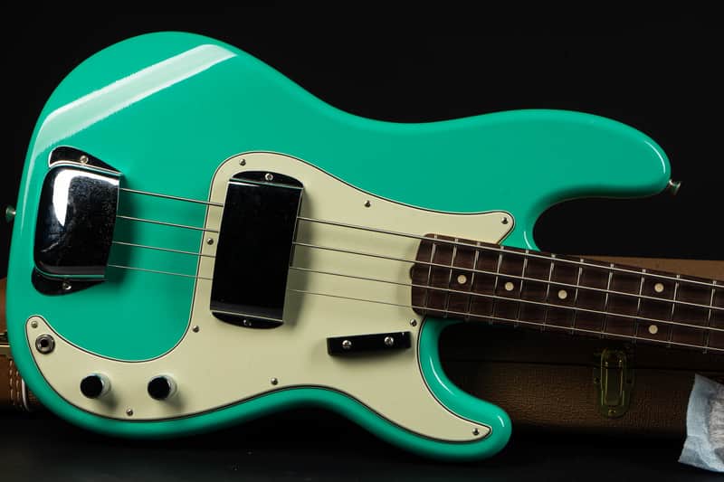 Fender Custom Shop 1960 Precision Bass Closet Classic - Surf Green image 1