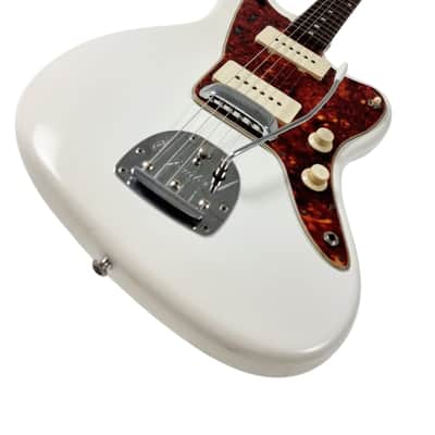1964 Fender Jazzmaster Pre-CBS - White Refin with Matching Headstock image 11
