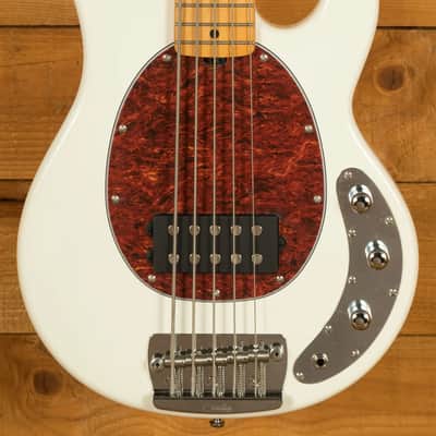 Sterling RAY25CA StingRay Classic 5 Bass - Olympic White image 3