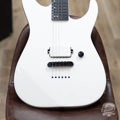 ESP E-II M-I NT Neck Thru Fishman Guitar w/ Case – Snow White (B-stock) image 3