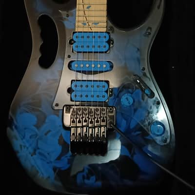 Ibanez JEM77P-BFP Steve Vai Signature 2015 - Present - Blue Floral Pattern image 3