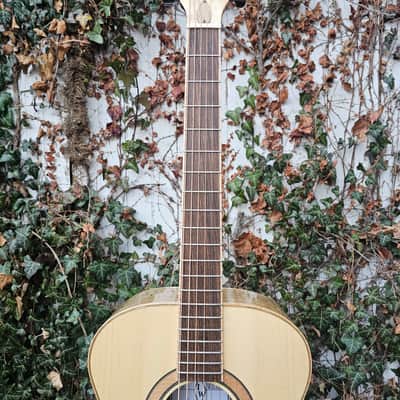 Wilhelm Guitars Black Limba, German Spruce OM Acoustic Guitar image 7