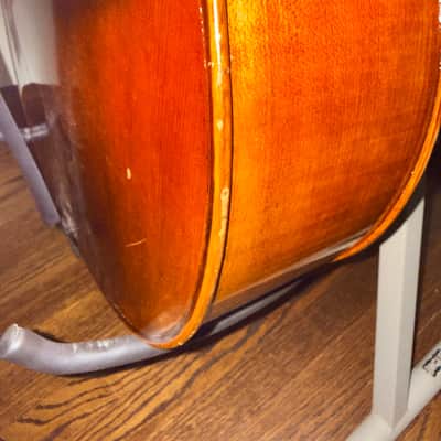 Krutz 430 4/4 2023 - Seasoned spruce top, seasoned maple back and ribs, ebony fittings, and a shaded oil varnish image 15