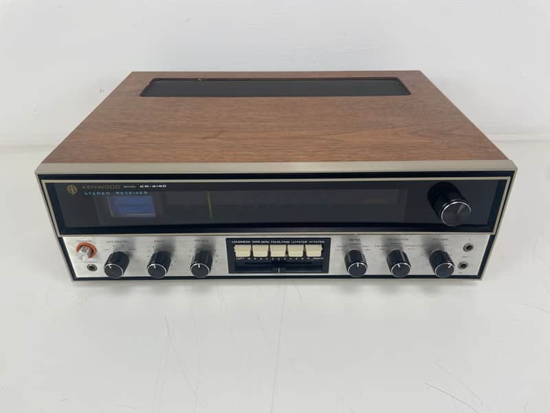 Kenwood - KR4140 - Stereo Receiver - Serviced (LED Installed/Recapped) image 1