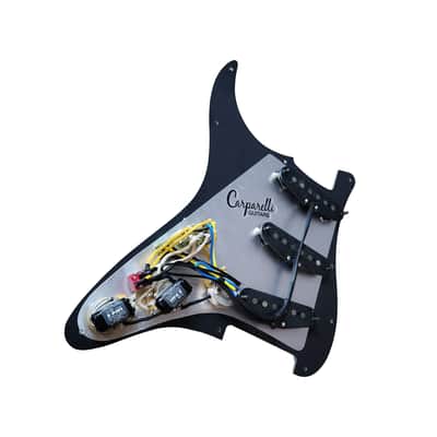 Carparelli 9-Way Strat Wiring Mod – Fully Loaded Pickguard, Vintage Single Coils, CTS Pots image 7