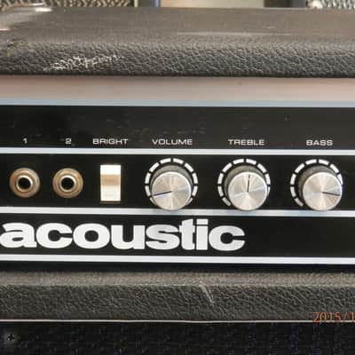 Acoustic 136 1970s Black image 3