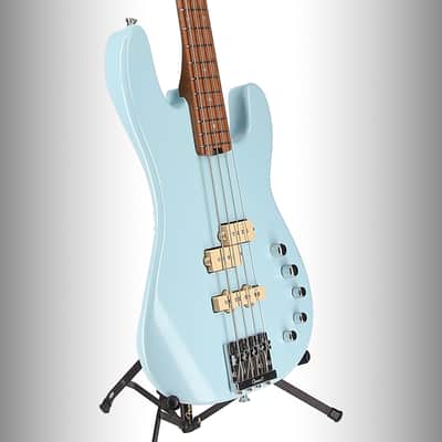 Charvel Pro-Mod San Dimas Bass PJ IV, Caramelized Maple Fingerboard, Sonic Blue (S4) (31976) image 3