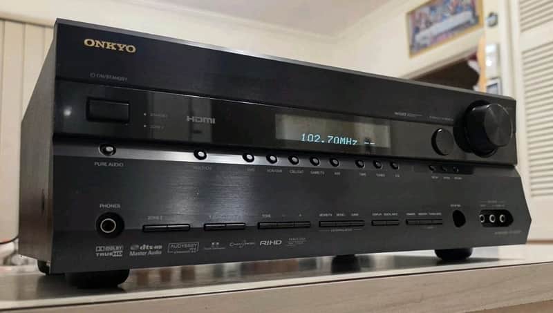 ONKYO RECIEVER/SURROUND/MUSIC 7.1 CHANNELS image 1