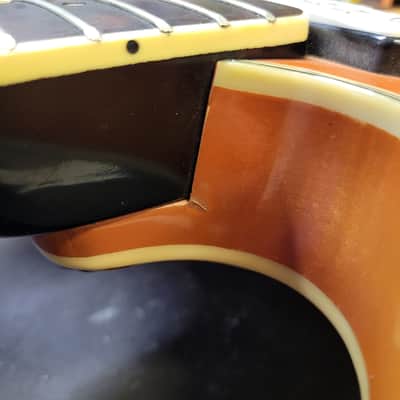 Eko Barracuda 290 1963 Excellent w/ Ibanez Hard Case - Amber Sunburst image 23