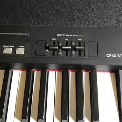 Yamaha CP40 Graded Hammer Stage Piano 2010s - Black image 2