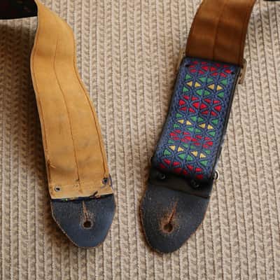 60's/70's Blue kaleidoscope Ace Woven Strap image 6