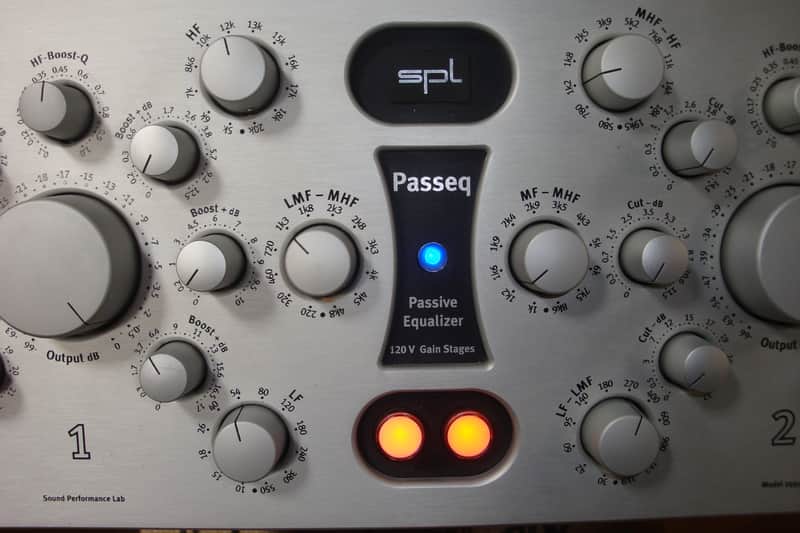 SPL 1650 Passeq 2-Channel Mastering Equalizer 2012 - Present - Black