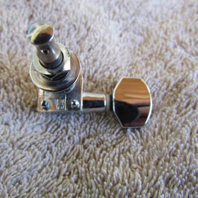 Unlabeled Tuning Machine Schaller Mini Knock Off Bass Side Of 6 On A Side Tuning Machine image 3