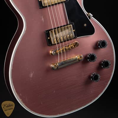 2024 - Gibson Custom Shop PSL Murphy Lab Les Paul Custom Heavy Aged Heather Mist Poly 10.6 #CS400163 image 6