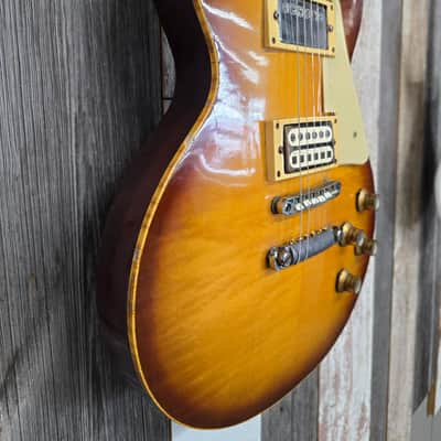 Greco EG Single Cutaway Custom 1974 - 1978 - Cherry Sunburst with Chrome Hardware image 4