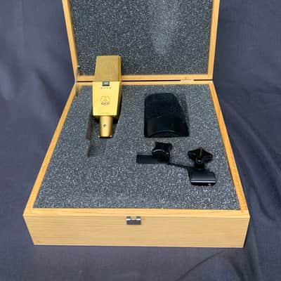 AKG C 414 B-ULS Condenser Mic 1997 GOLD #34 Limited Edition Of 100 image 1