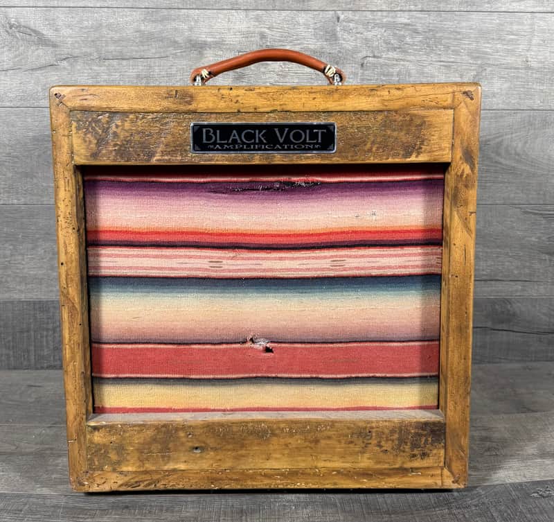 Black Volt 1x12 Crazy Horse Guitar Cabinet 2015 - "Chicken Shack" image 1