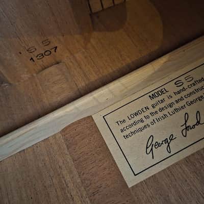Lowden S-5 1980's Acoustic Guitar – Rare Early Lowden Jumbo with Signature Tone image 15