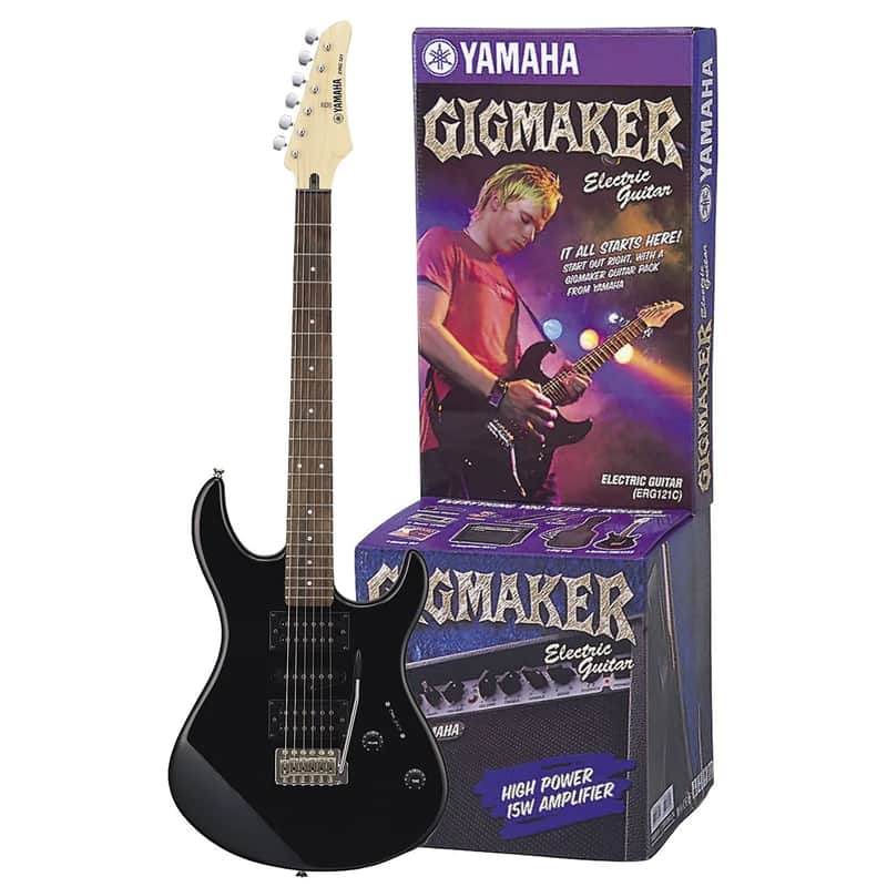 Yamaha ERG121GPII Starter Pack with GA15 Guitar Combo image 1