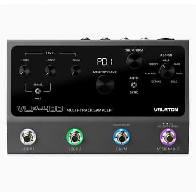 Valeton VLP-400(WATCHLIST OFFER)Dual Looper/Sampler Pedal With Stereo Drum🥁Machine That Features 24-bit, 48 kHz High-Quality Sampling image 2