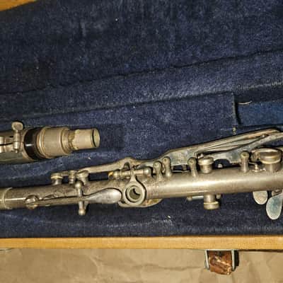 Cavalier American Silver-Colored Metal Clarinet, USA image 7