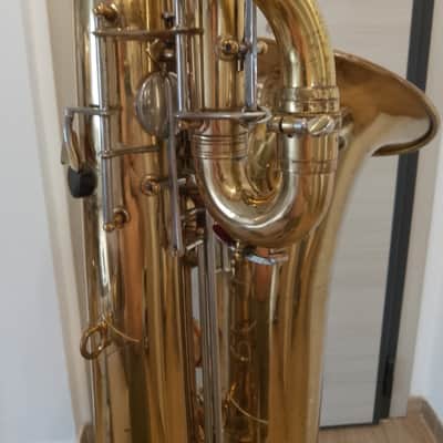 Rare Orsi Bass saxophone fully hand made in Italy, monster sound ! image 6
