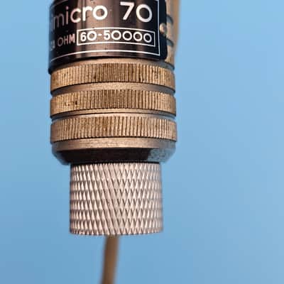 ☆Vintage 1960s BBC Minimicro 70 Microphone - BBC Microphone - Made in Italy Shure image 6