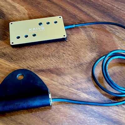 Krivo Humbucking Pickup for Resophonic resonator guitars: tricone, Dobro, single-cone. Made in USA image 5