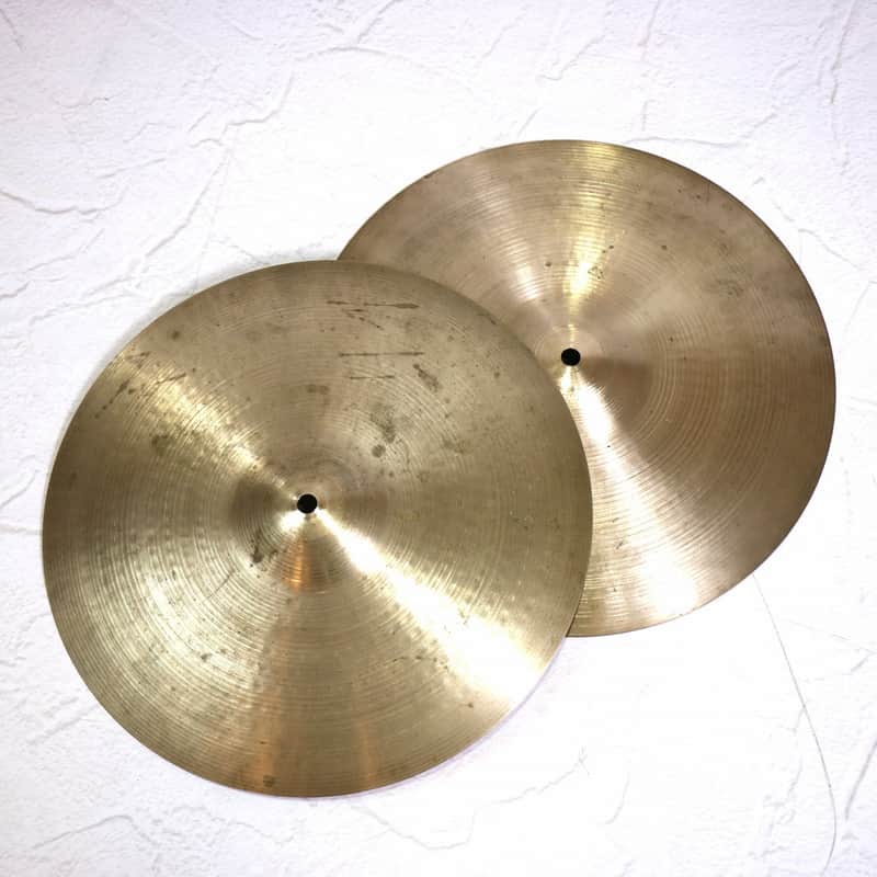 ZILDJIAN Zildjian 70sf 14 New Beat Hi-Hats ? Zildjian 14-inch New Beat Hi-Hat Pair (08/03) image 1