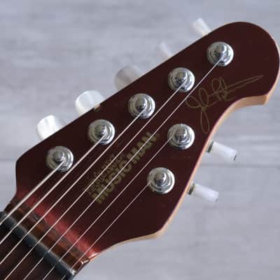 2009 Ernie Ball Music Man JP7 John Petrucci 7-String w/Piezo (Cabernet Pearl) image 2