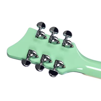 Airline Guitars MAP Colin Newman Signature Seafoam Green image 10