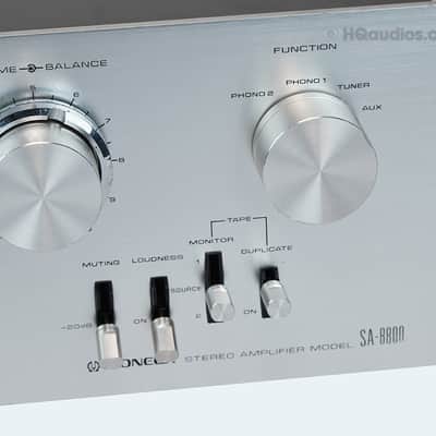 PIONEER SA-8800 Vintage Integrated Amplifier – Professionally Restored – 1-Year Warranty image 11