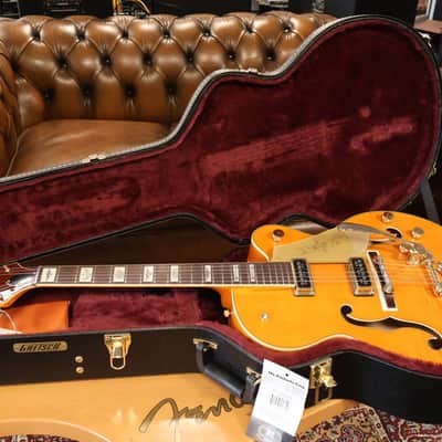 Gretsch G6120T-55 Vintage Select Edition '55 Chet Atkins, Vintage Orange Stain Lacquer image 8